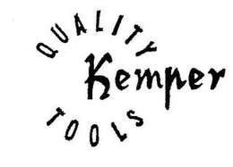 KEMPER QUALITY TOOLS trademark