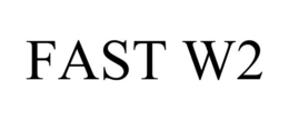 FAST W2 trademark