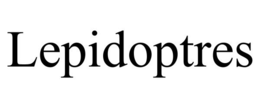 LEPIDOPTRES trademark