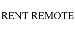 RENT REMOTE trademark
