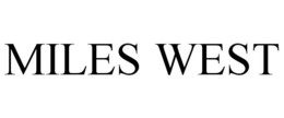 MILES WEST trademark