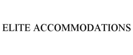 ELITE ACCOMMODATIONS trademark