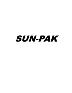 SUN PAK trademark