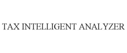 TAX INTELLIGENT ANALYZER trademark