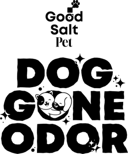GOOD SALT PET DOG GONE ODOR trademark