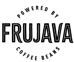 FRUJAVA POWERED BY COFFEE BEANS trademark