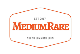 EST 2017 MEDIUM RARE NOT SO COMMON FOODS trademark