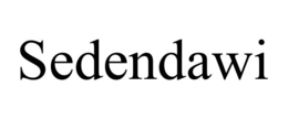 SEDENDAWI trademark