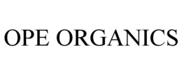 OPE ORGANICS trademark