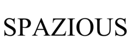 SPAZIOUS trademark