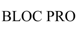 BLOC PRO trademark
