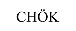 CHÖK trademark