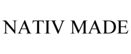 NATIV MADE trademark