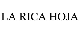 LA RICA HOJA trademark