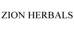 ZION HERBALS trademark