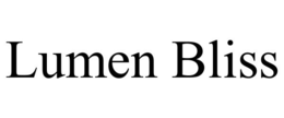 LUMEN BLISS trademark