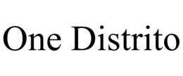 ONE DISTRITO trademark