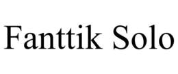 FANTTIK SOLO trademark