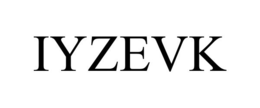 IYZEVK trademark