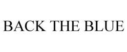 BACK THE BLUE trademark