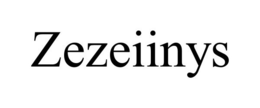 ZEZEIINYS trademark