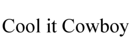 COOL IT COWBOY trademark