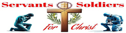 SERVANTS SOLDIERS FOR CHRIST trademark