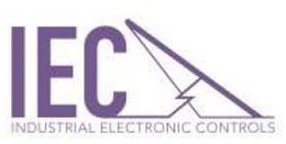 IEC INDUSTRIAL ELECTRONIC CONTROLS trademark