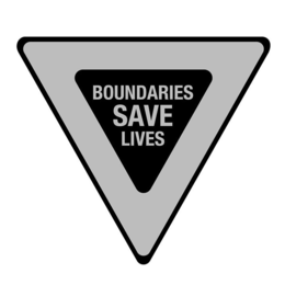 BOUNDARIES SAVE LIVES trademark