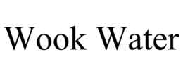 WOOK WATER trademark