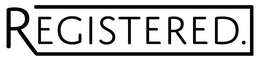 REGISTERED. trademark