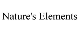 NATURE'S ELEMENTS trademark