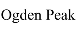 OGDEN PEAK trademark