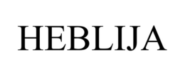 HEBLIJA trademark