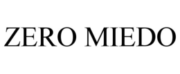 ZERO MIEDO trademark
