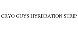 CRYO GUYS HYRDRATION STRIP trademark