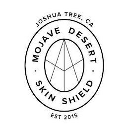 JOSHUA TREE, CA · MOJAVE DESERT ·  SKIN SHIELD EST 2015 trademark