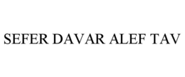 SEFER DAVAR ALEF TAV trademark