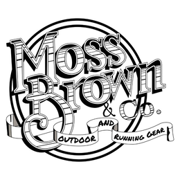 MOSS BROWN & CO. OUTDOOR AND RUNNING GEAR trademark