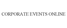CORPORATE EVENTS ONLINE trademark