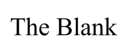 THE BLANK trademark