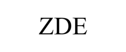 ZDE trademark