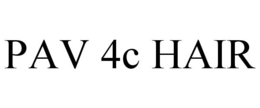 PAV 4C HAIR trademark