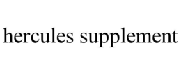 HERCULES SUPPLEMENT trademark