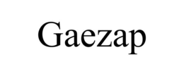 GAEZAP trademark
