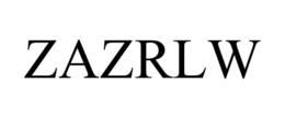 ZAZRLW trademark