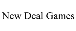 NEW DEAL GAMES trademark
