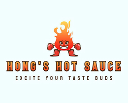 HONG'S HOT SAUCE EXCITE YOUR TASTE BUDS trademark