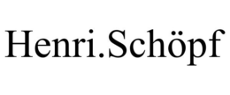HENRI.SCHÖPF trademark
