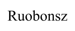 RUOBONSZ trademark